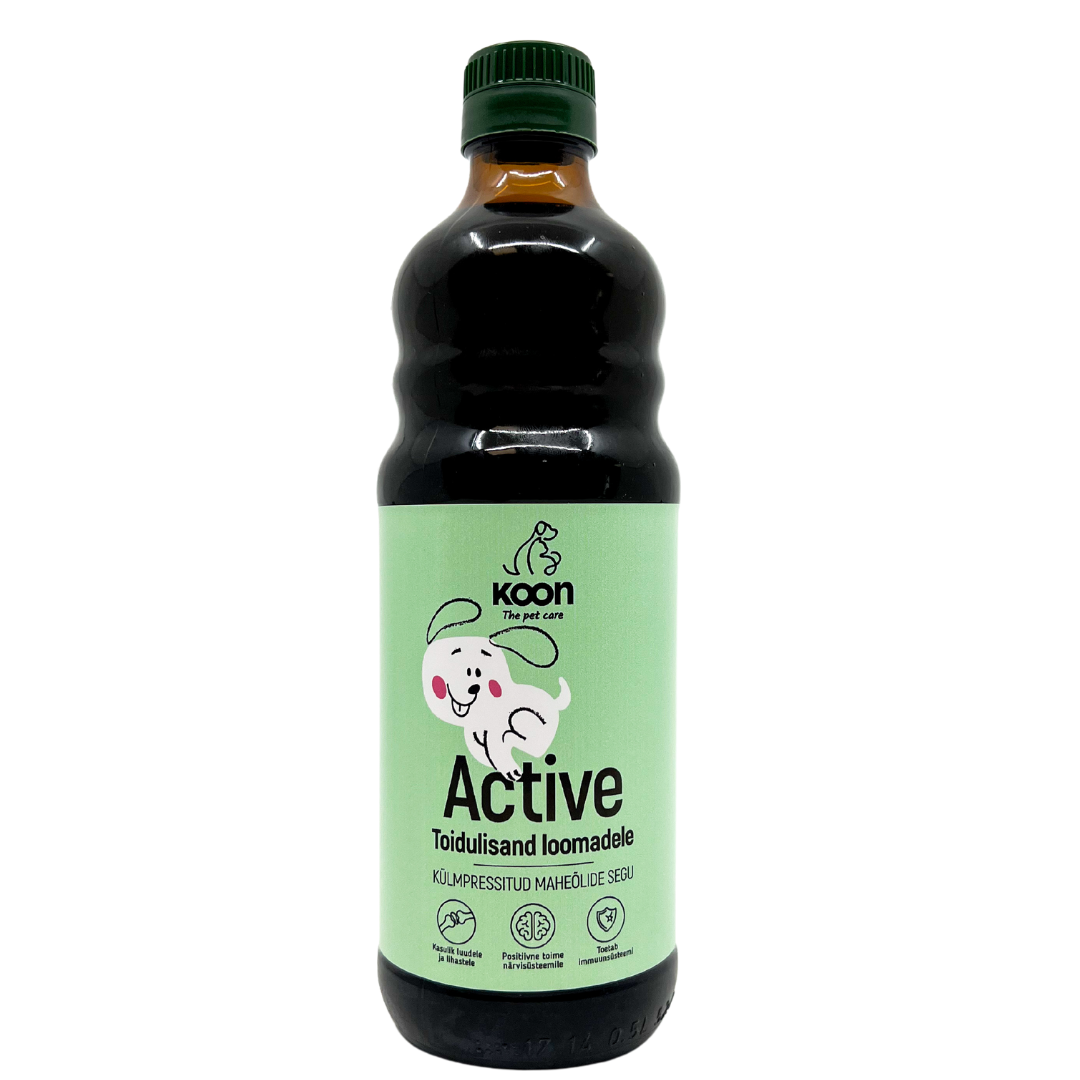 Koon külmpressitud maheõlide segu ACTIVE 500 ml